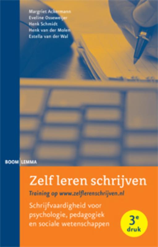 Omslag van Zelf leren schrijven