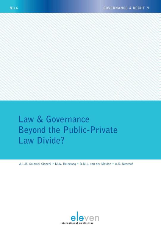 Omslag van Beyond the public-private law divide?
