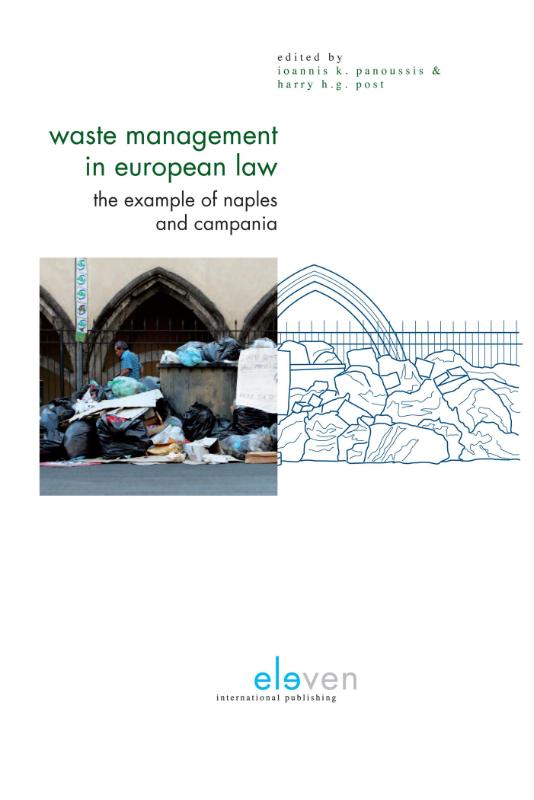 Omslag van Waste management in European law