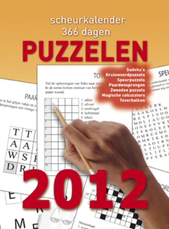 Omslag van Puzzel scheurkalender 2012