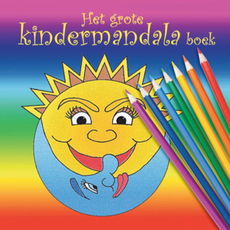 Omslag van Het grote kindermandala boek
