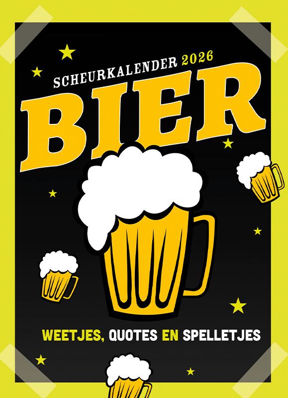 Omslag van Scheurkalender 2026 Bier