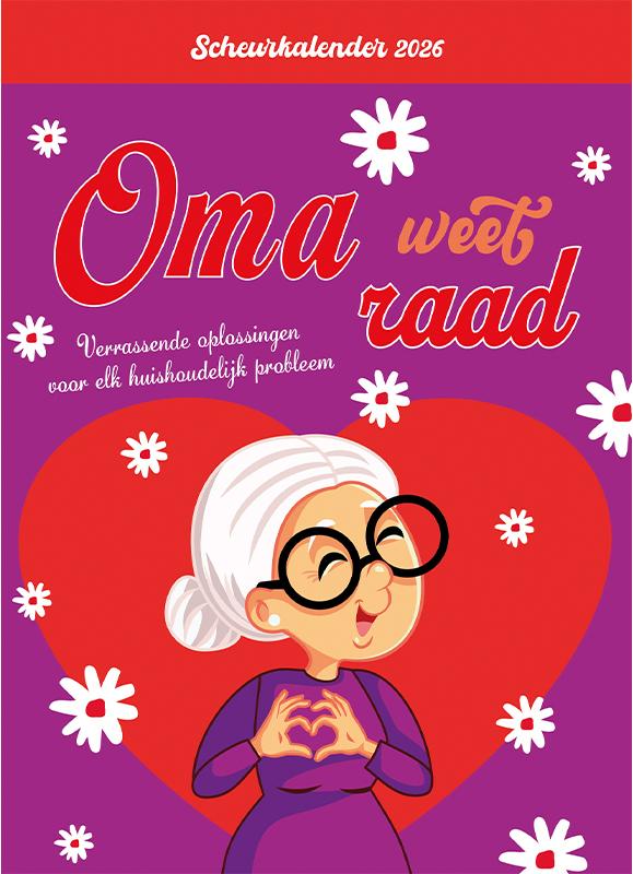 Omslag van Scheurkalender 2026 Oma weet raad