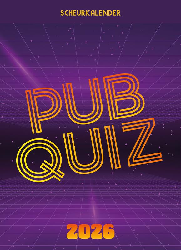 Omslag van Scheurkalender 2026 Pubquiz