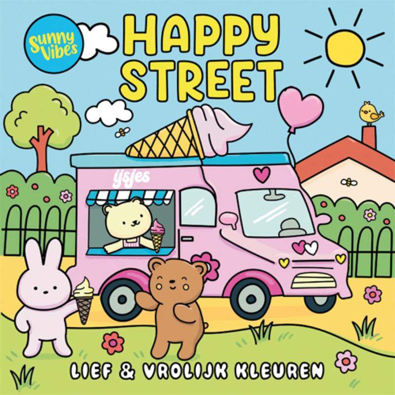 Omslag van Sunny vibes - Happy street