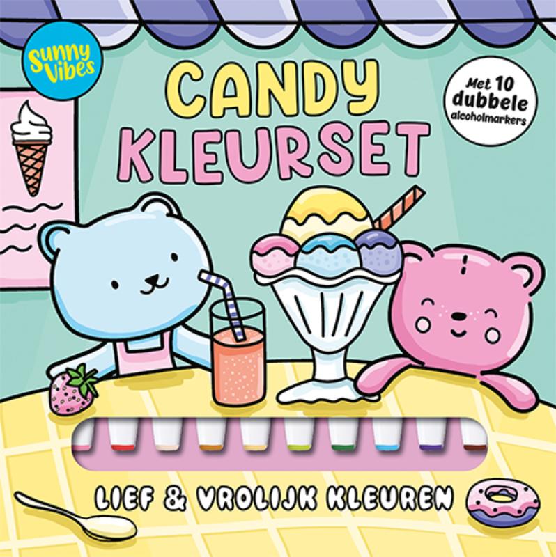 Omslag van Sunny vibes - Candy kleurset