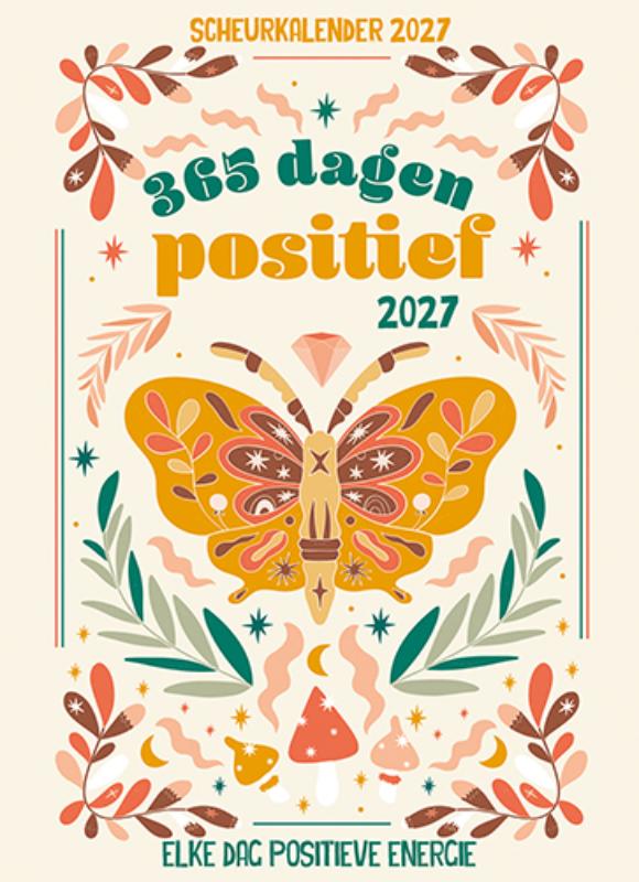 Omslag van Scheurkalender 2027 365 dagen positief