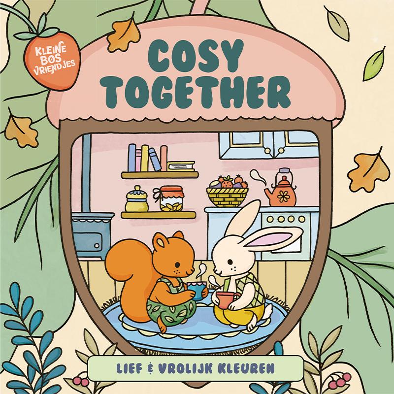 Omslag van Kleine bosvriendjes - Cosy together