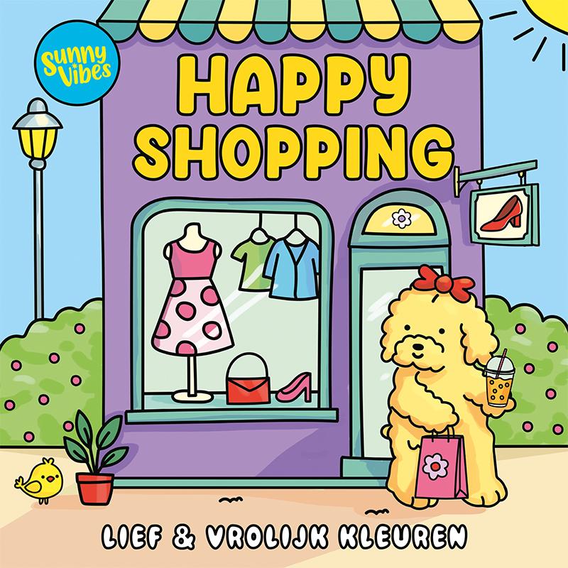 Omslag van Sunny vibes - Happy shopping