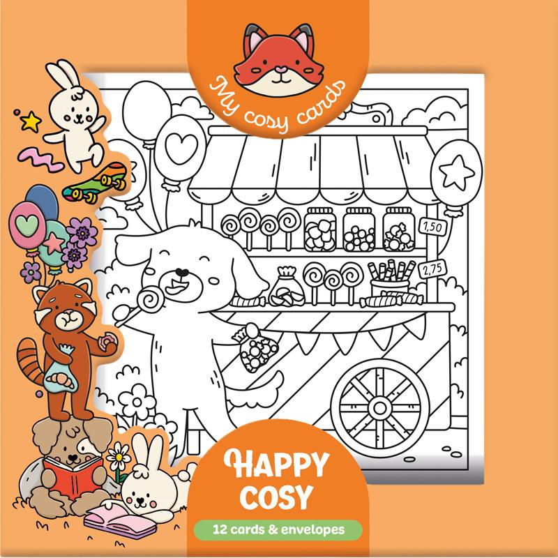 Omslag van Happy Cosy