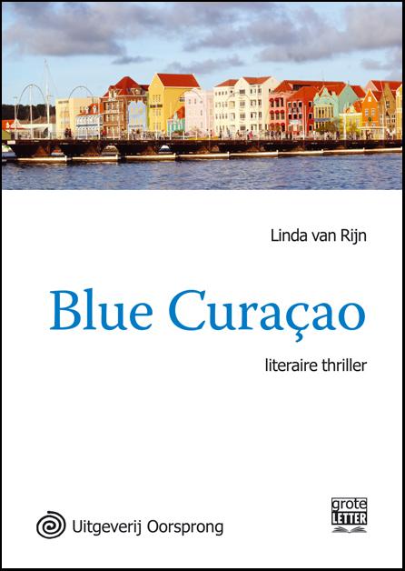 Omslag van Blue Curacao - grote letter uitgave