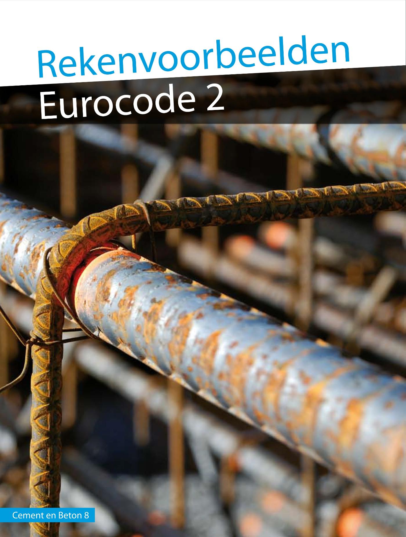 Omslag van Rekenvoorbeelden Eurocode 2