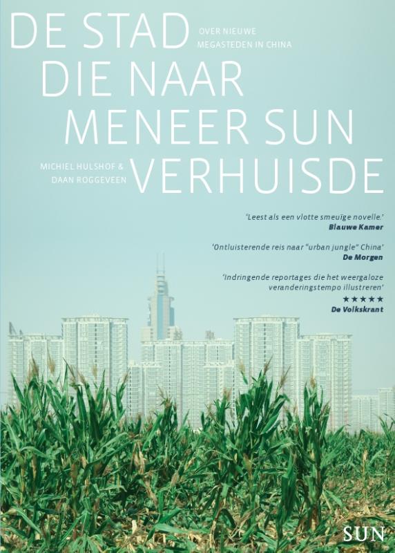 Omslag van De stad die naar meneer Sun verhuisde