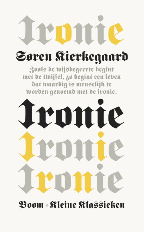 Omslag van Ironie