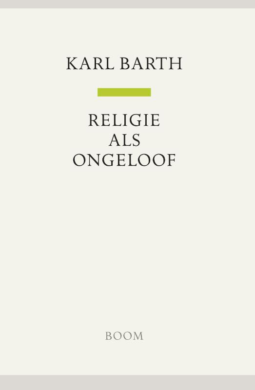 Omslag van Religie is ongeloof