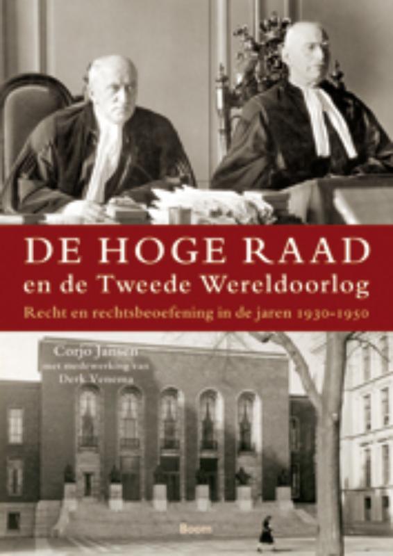 Omslag van De hoge raad en de Tweede Wereldoorlog