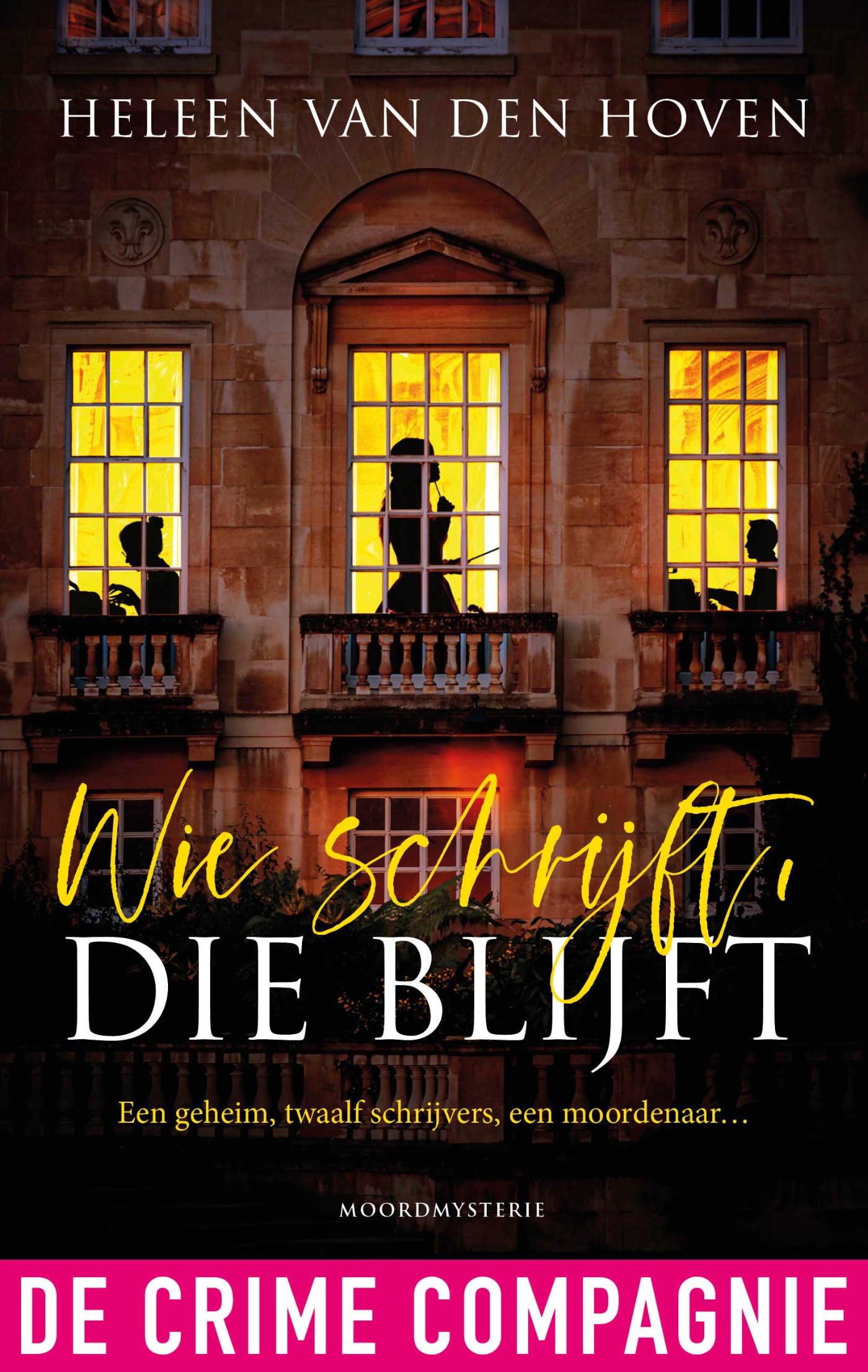 Omslag van Wie schrijft, die blijft