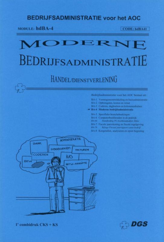 Omslag van Moderne bedrijfsadministratie (hd)