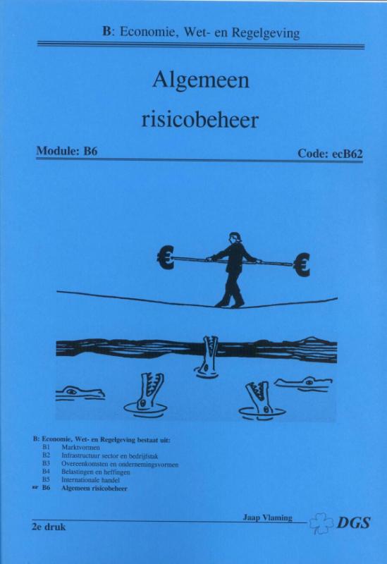 Omslag van Algemeen risicobeheer