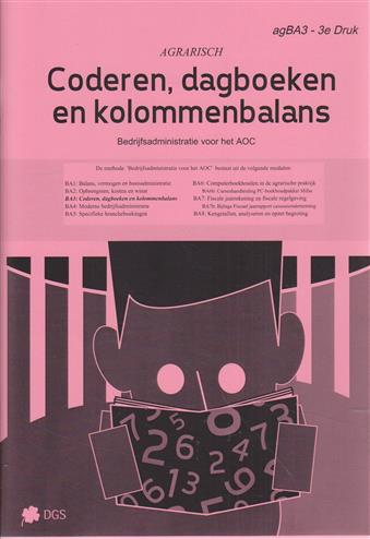 Omslag van Coderen, dagboeken en kolommenbalans