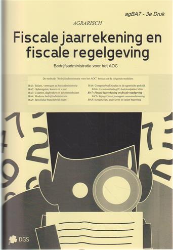 Omslag van Fiscale jaarrekening en fiscale regelgeving