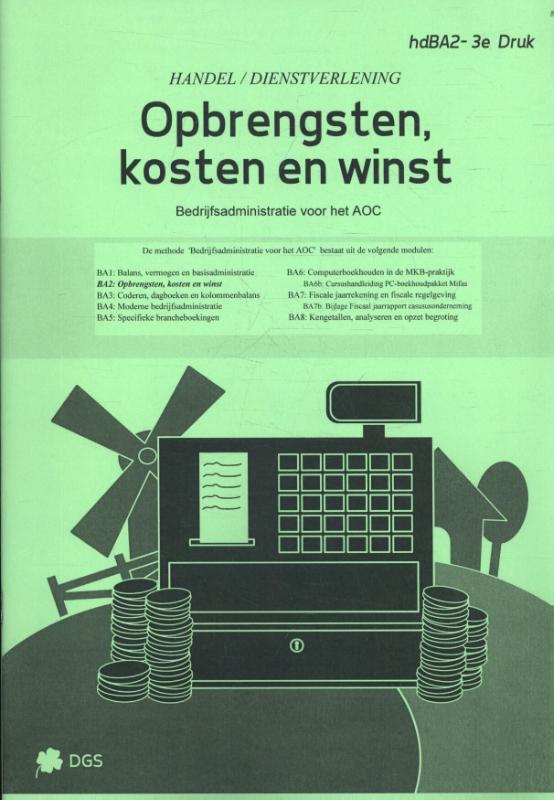 Omslag van Opbrengsten, kosten en winst