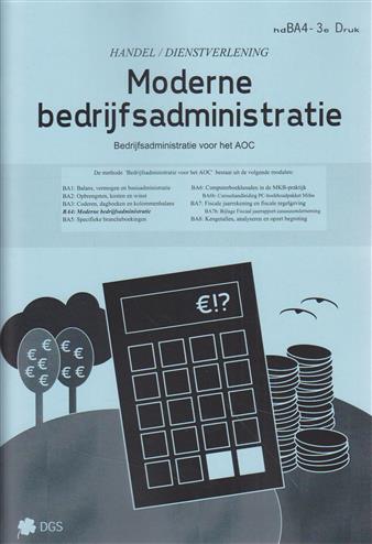 Omslag van Moderne bedrijfsadministratie
