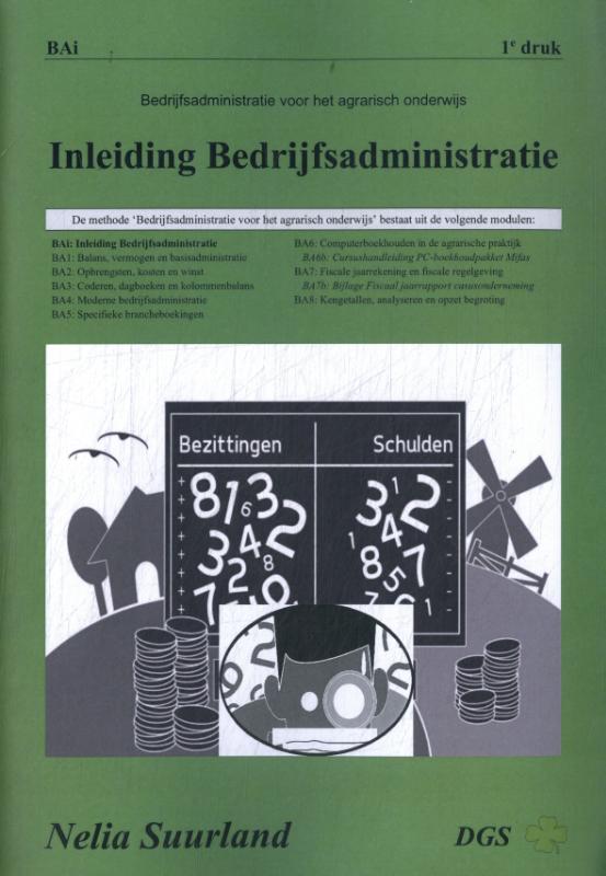 Omslag van Inleiding Bedrijfsadministratie