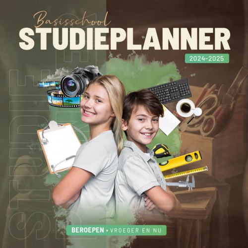 Omslag van Basisschool studieplanner 2024/25