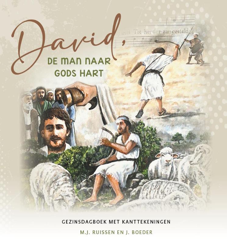 Omslag van David, de man naar Gods hart