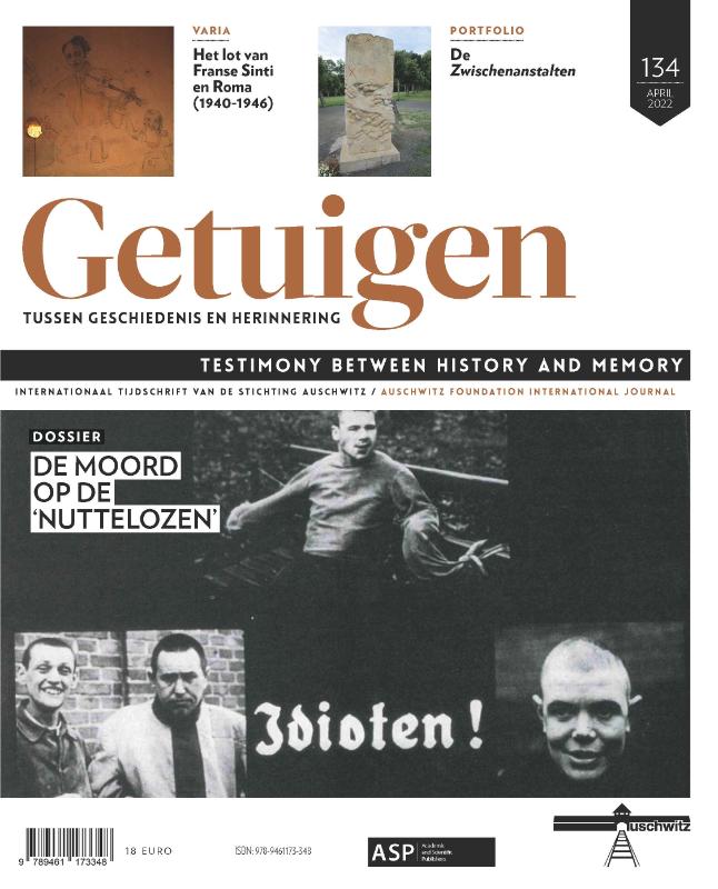 Omslag van Getuigen Tussen Geschiedenis en Herinnering Nr. 134