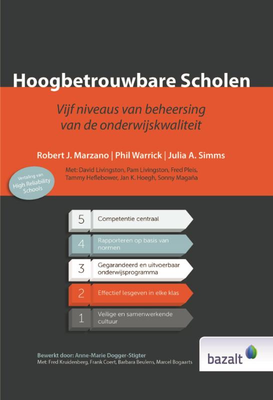 Omslag van Hoogbetrouwbare scholen