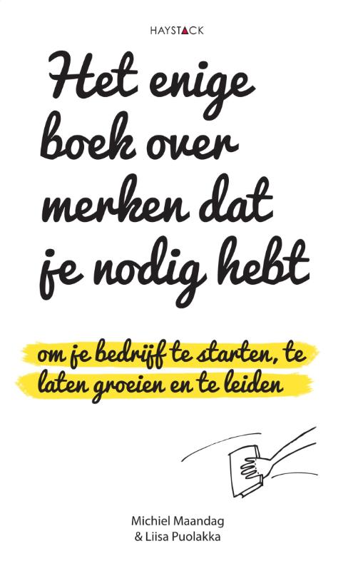 Omslag van Het enige boek over merken dat je nodig hebt