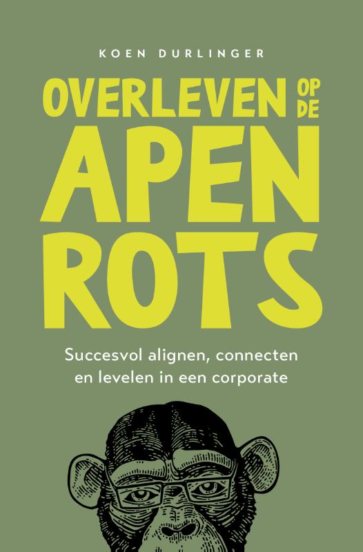 Omslag van Overleven op de apenrots