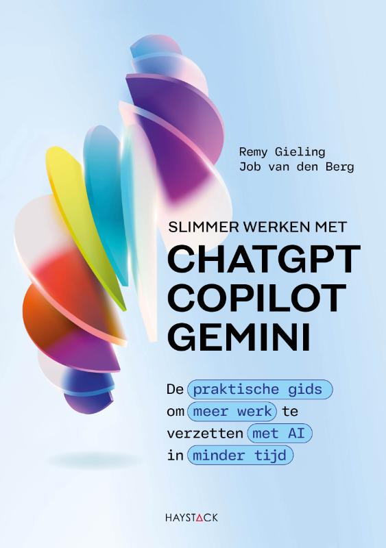 Omslag van Slimmer werken met ChatGPT, Copilot en Gemini