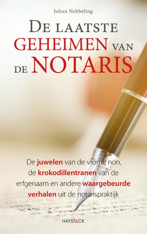 Omslag van De laatste geheimen van de notaris