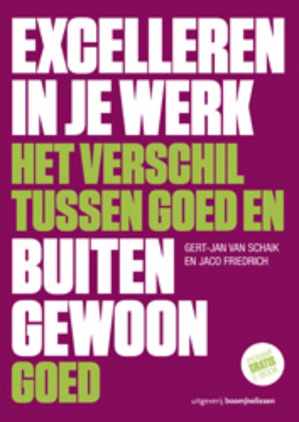 Omslag van Excelleren in je werk