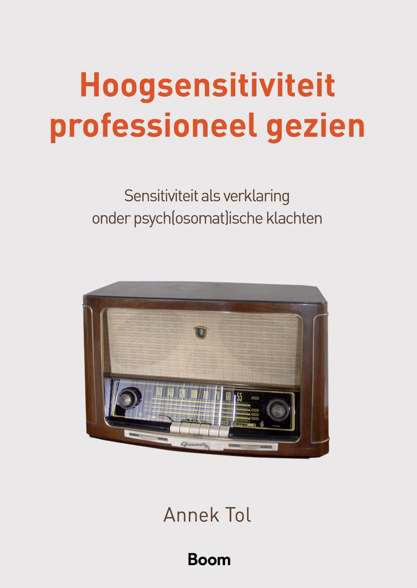 Omslag van Hoogsensitiviteit professioneel gezien