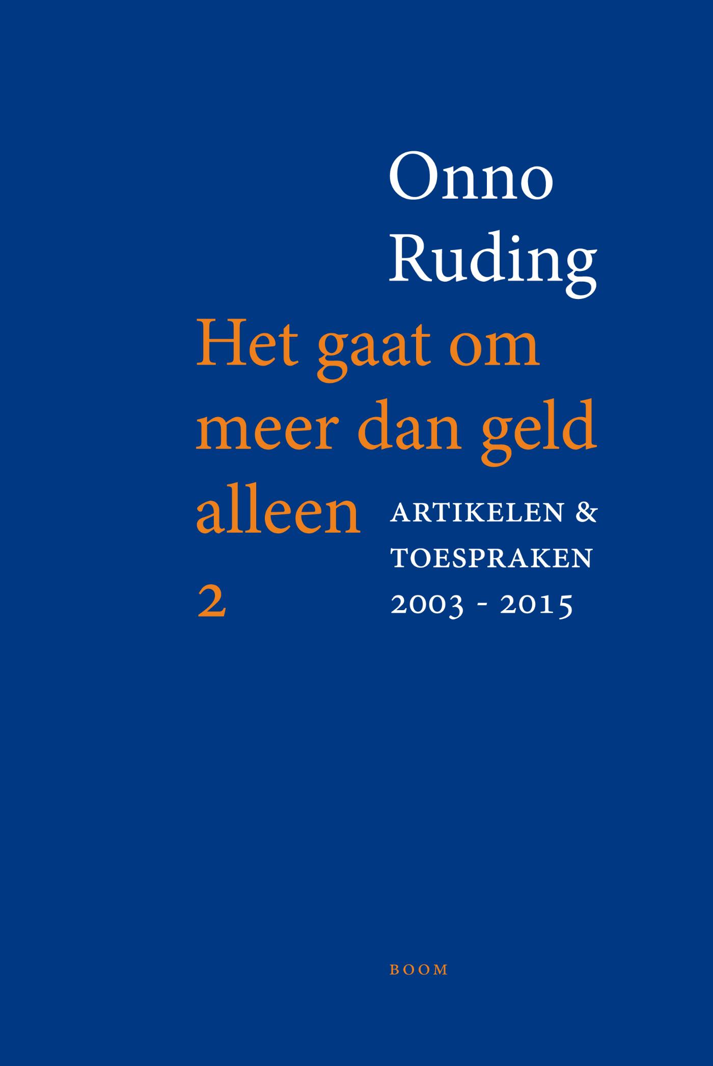 Omslag van Het gaat om meer dan geld alleen II