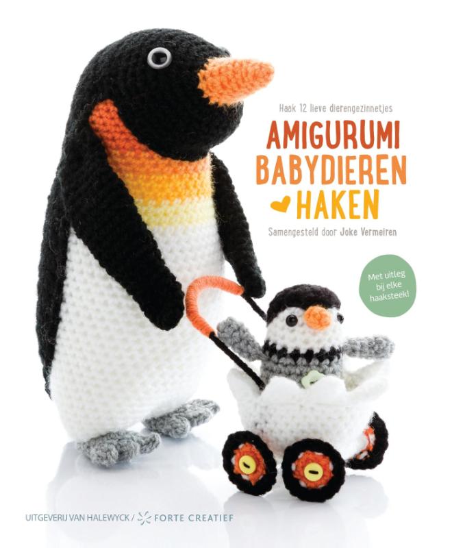 Omslag van Amigurumi babydieren haken
