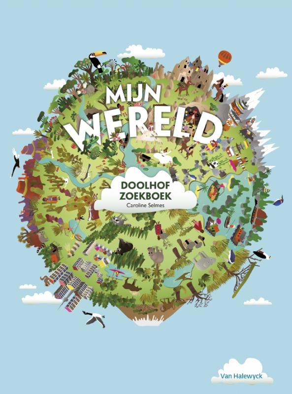Omslag van Doolhof zoekboek: mijn wereld