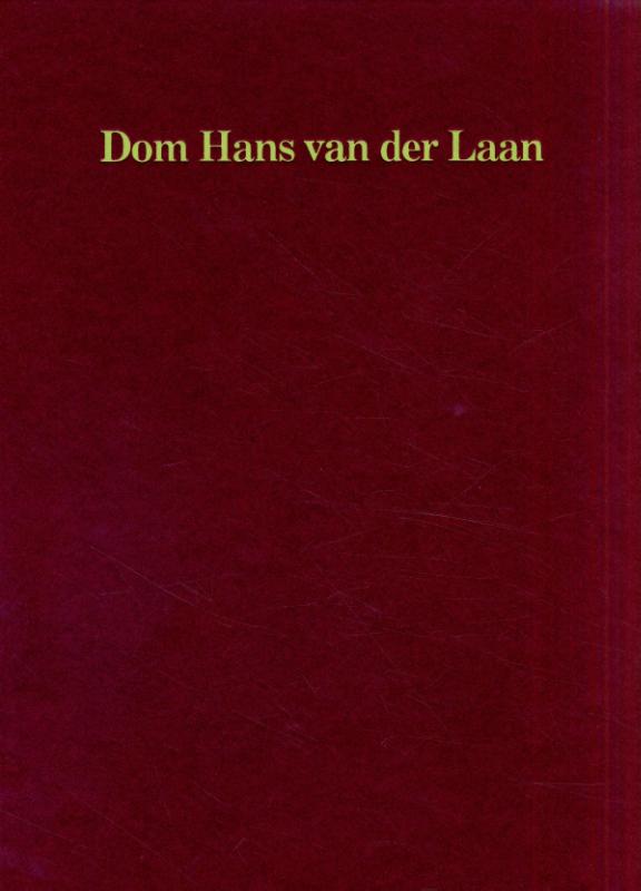 Omslag van Dom Hans van der Laan