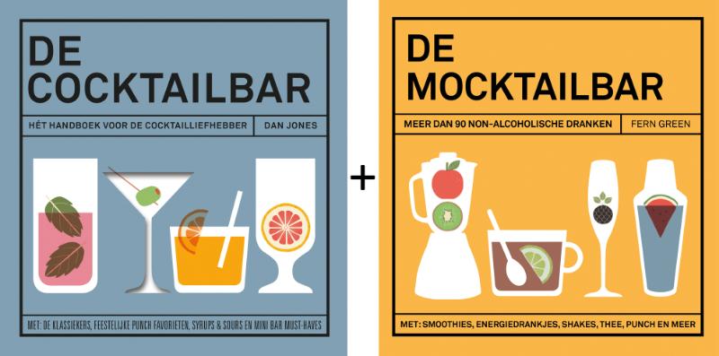 Omslag van De cocktailbar + De mocktailbar