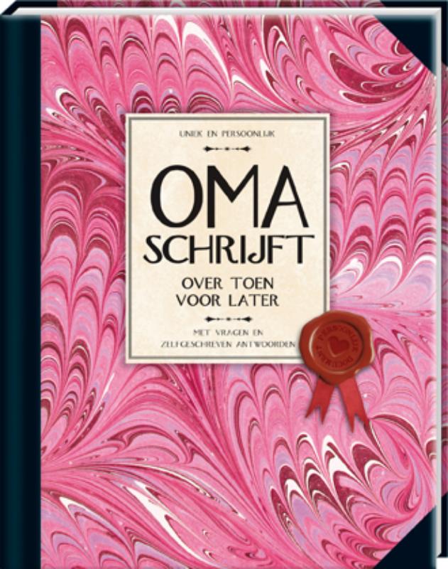 Omslag van Oma schrijft over toen, voor later
