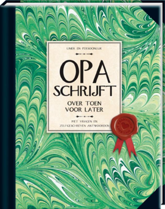 Omslag van Opa schrijft