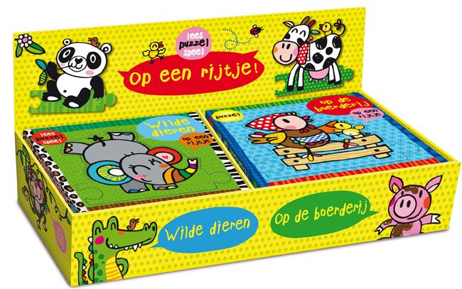Omslag van Display, Op een rijtje (wilde dieren en op de boerderij)