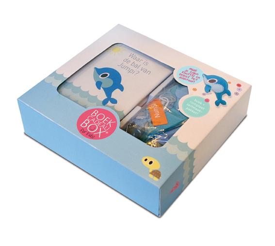 Omslag van Boekcadeaubox for kids - viltpakket Jumpi