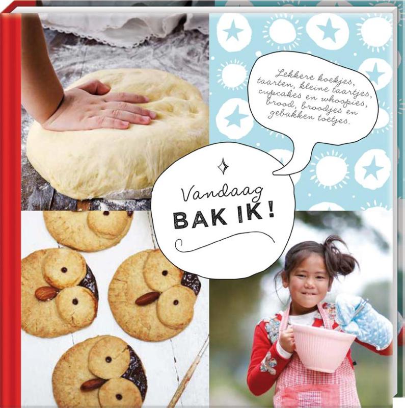 Omslag van Vandaag bak ik - kinderkookboek