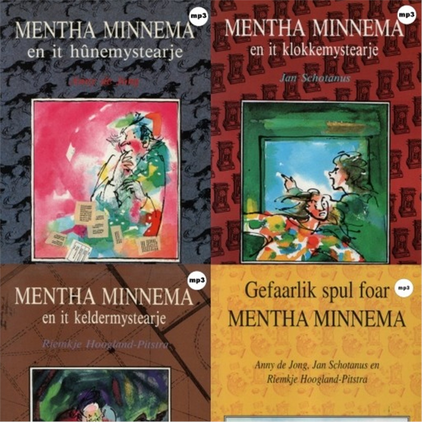 Omslag van Mentha Minnema mystearjes searje 1