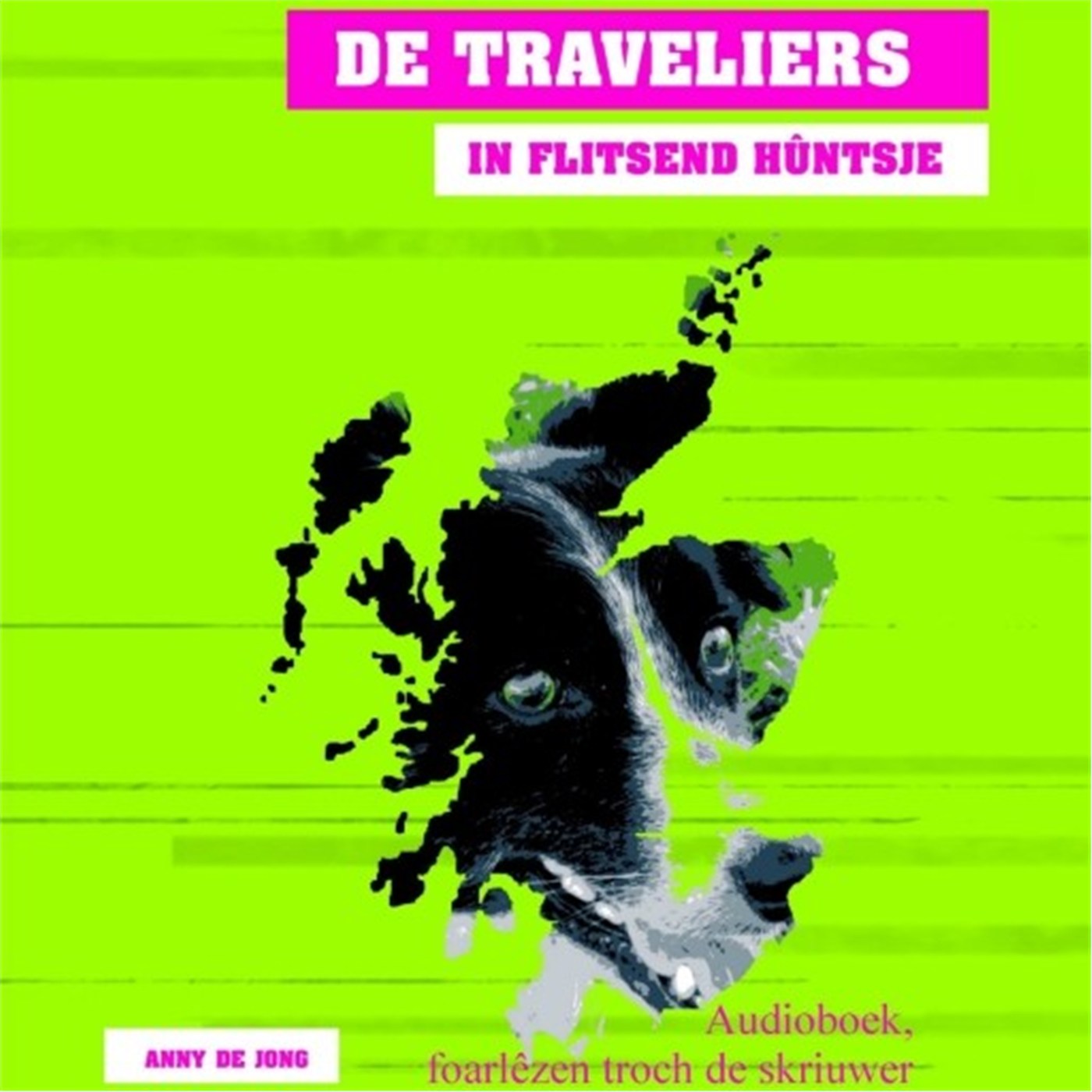 Omslag van De Traveliers - In flitsend hûntsje